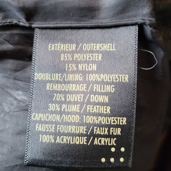 Soia & Kyo Down Fill Puffer Coat Black Size XS - Picture 12 of 16